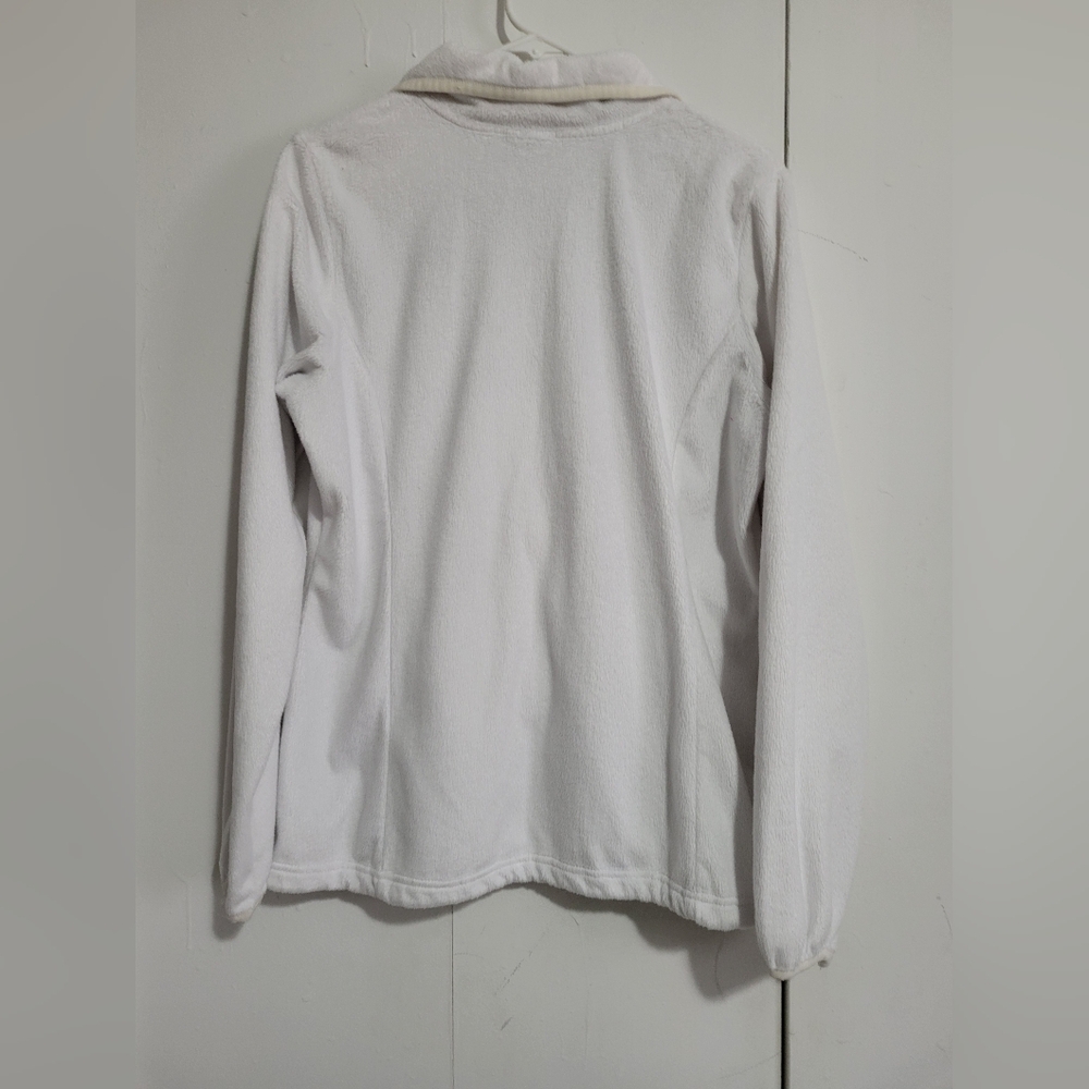 Columbia Soft White Fleece Jacket - Picture 2 of 9